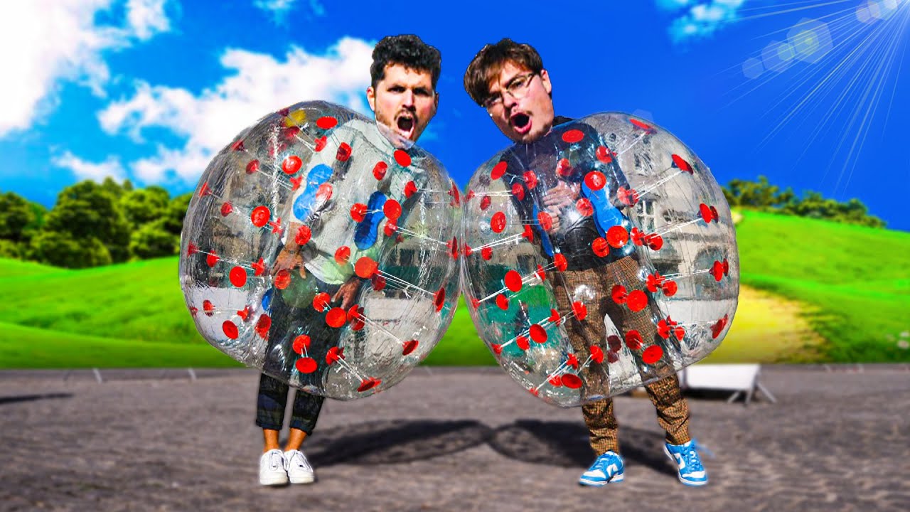24H BLOQUÉ DANS UNE BULLE (quel galère) ft.Guizzi