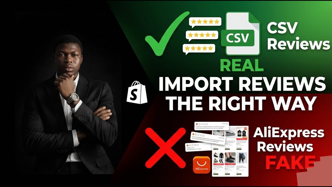 How to Import REAL Reviews Into Shopify (CSV Method)