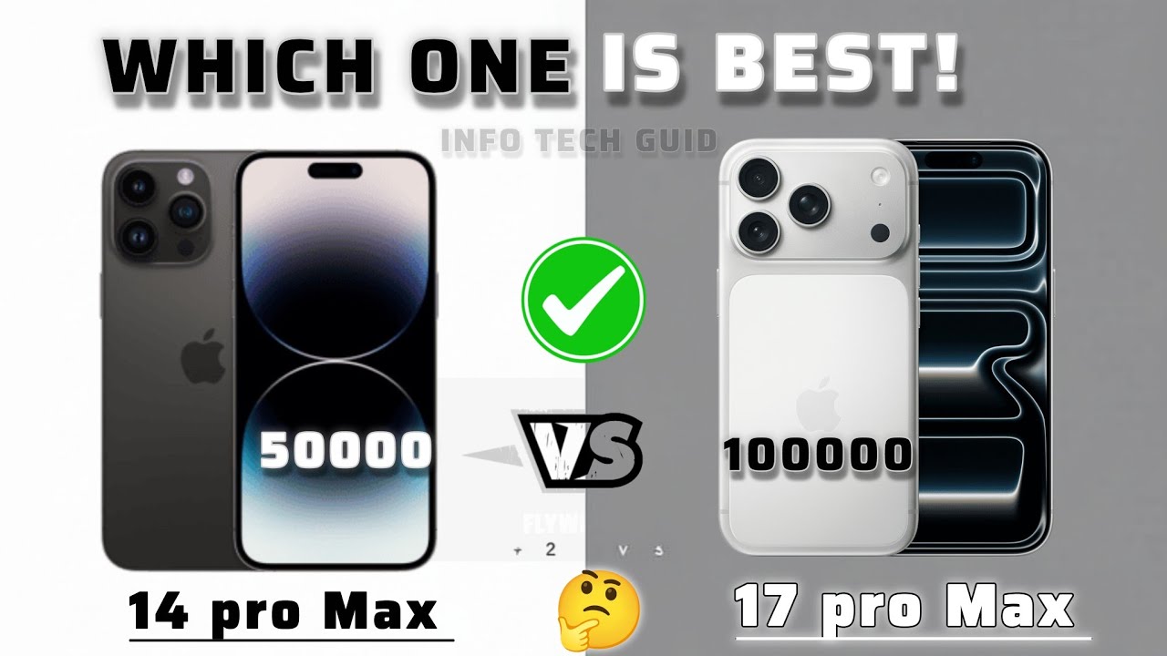 I Phone 17 Pro Max vs I Phone 14 Pro Max || Wharth it buy in 2026 -Full Comparison #iphone 