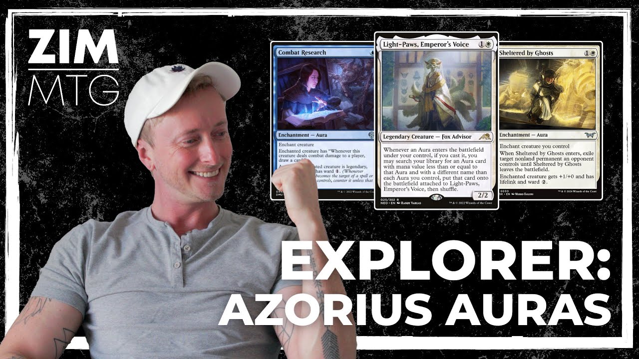 What is the Best Auras Build? | Azorius Auras, Explorer BO1 | MTG Arena