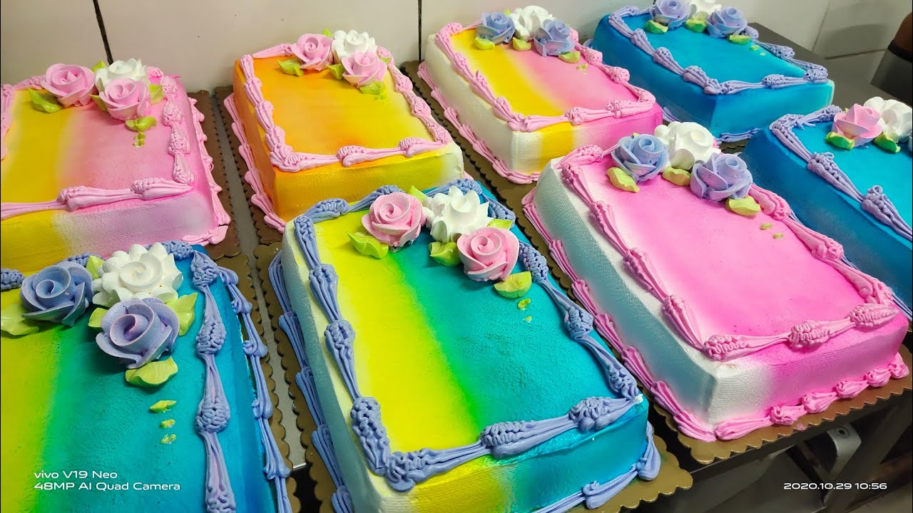 decorating icing cake,cheffon flavor