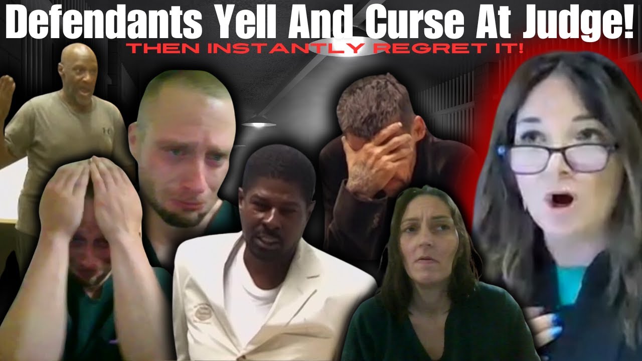 Man GOES OFF on Judge, YELLING & CURSING OVER BOND! Inmate Cries for His Momma! 