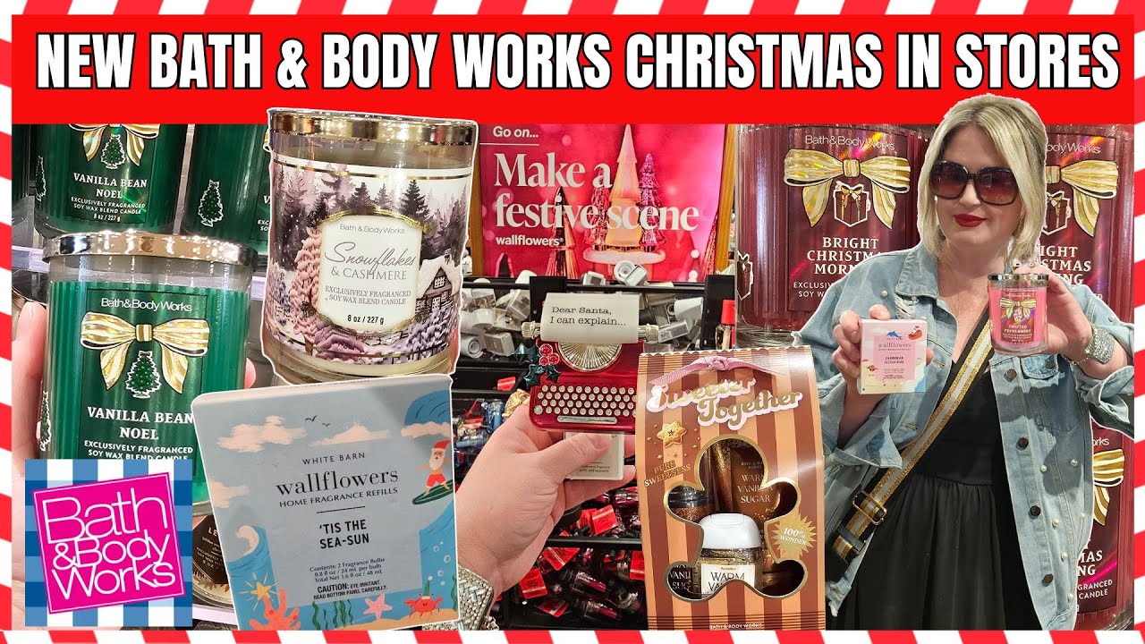 Bath & Body Works: ВСЕ НОВИНКИ К РОЖДЕСТВУ 2025 ГОДА В МАГАЗИНЕ | ЭКСКУРСИЯ ПО МАГАЗИНУ #bathandb...