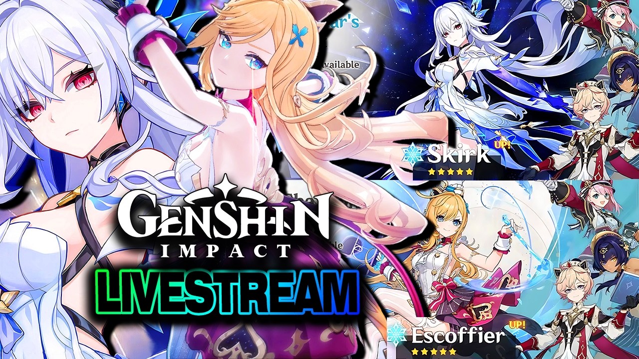 【LIVE】 SKIRK ATAU ESCOFFIER SEBAIKNYA GACHA SIAPA YANG PALING WORTH?? | Genshin Impact Indonesia