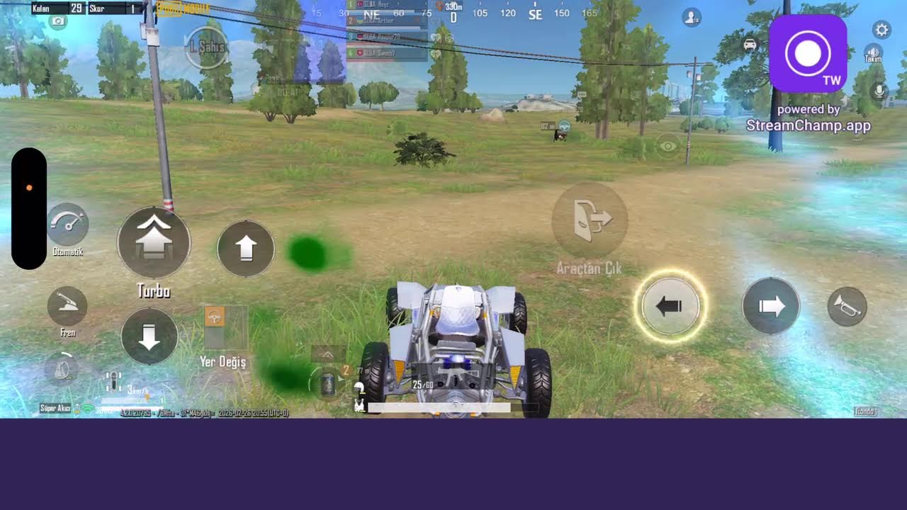 Broadcast powered by StreamChamp