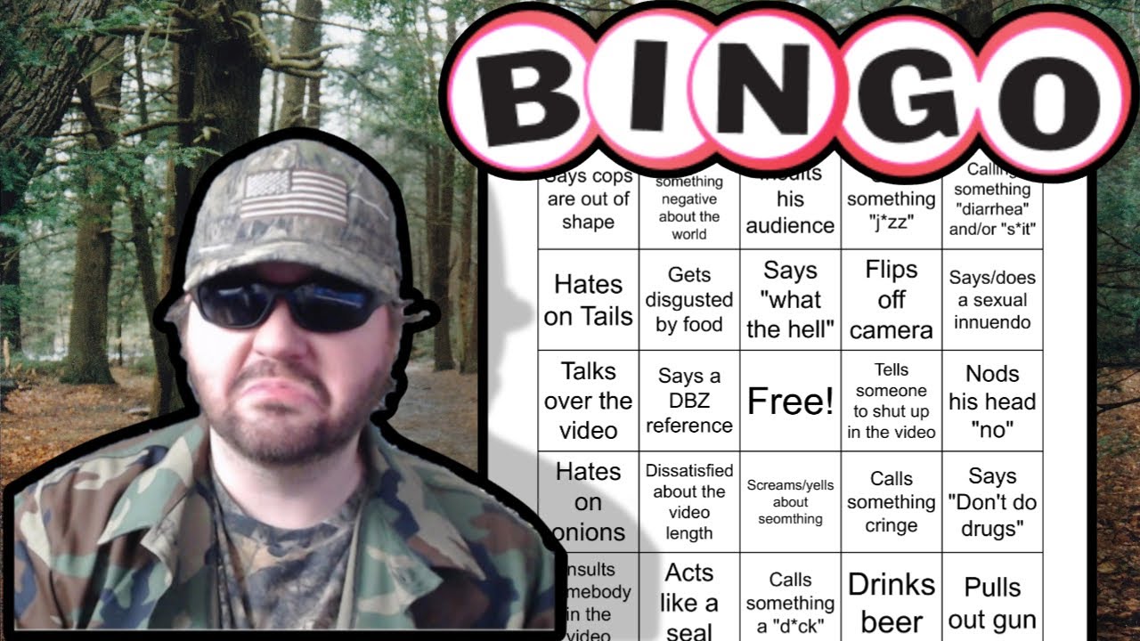 BBTReacts Bingo (Inspired by jacksfilms)