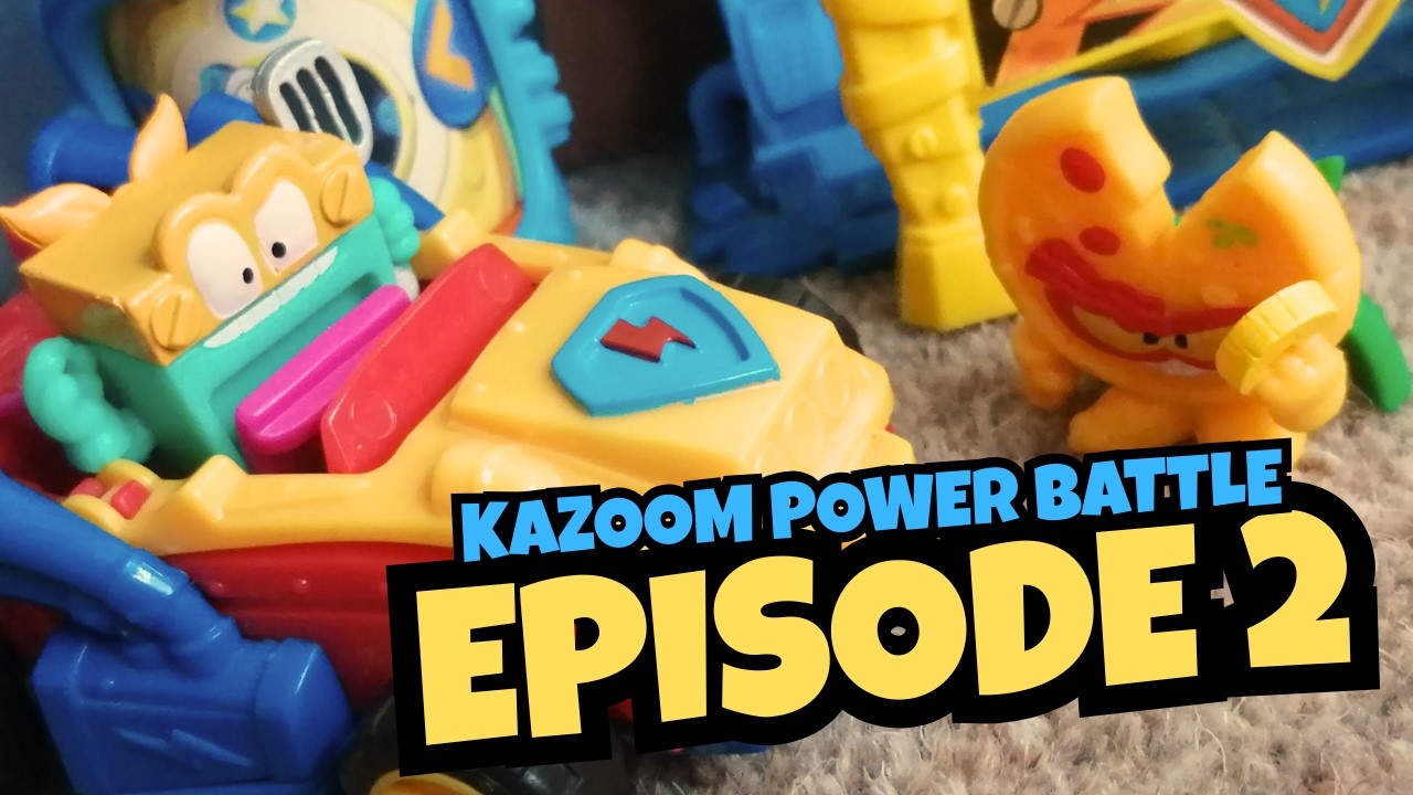Битва за власть в игре SuperThings Kazoom // Эпизод 2 - Опасность, связанная с пиццей