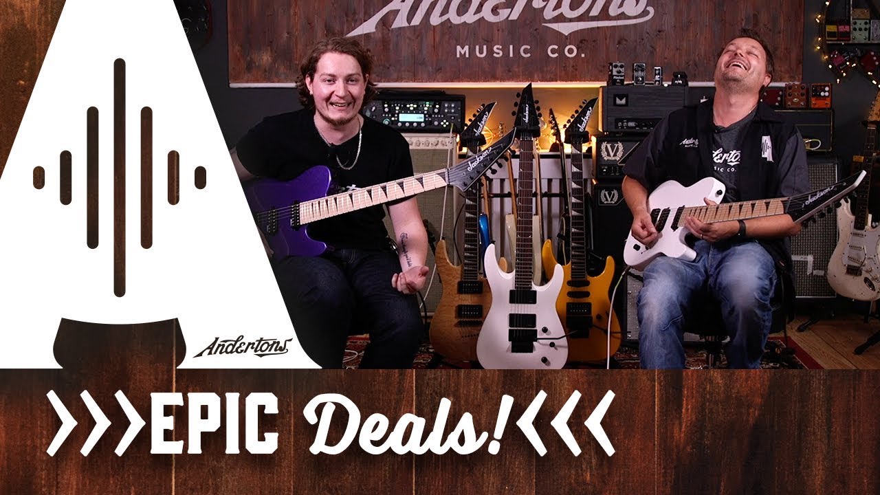 Over &pound;200 off these Jackson Guitars - Even John Mayer Likes Them ;)