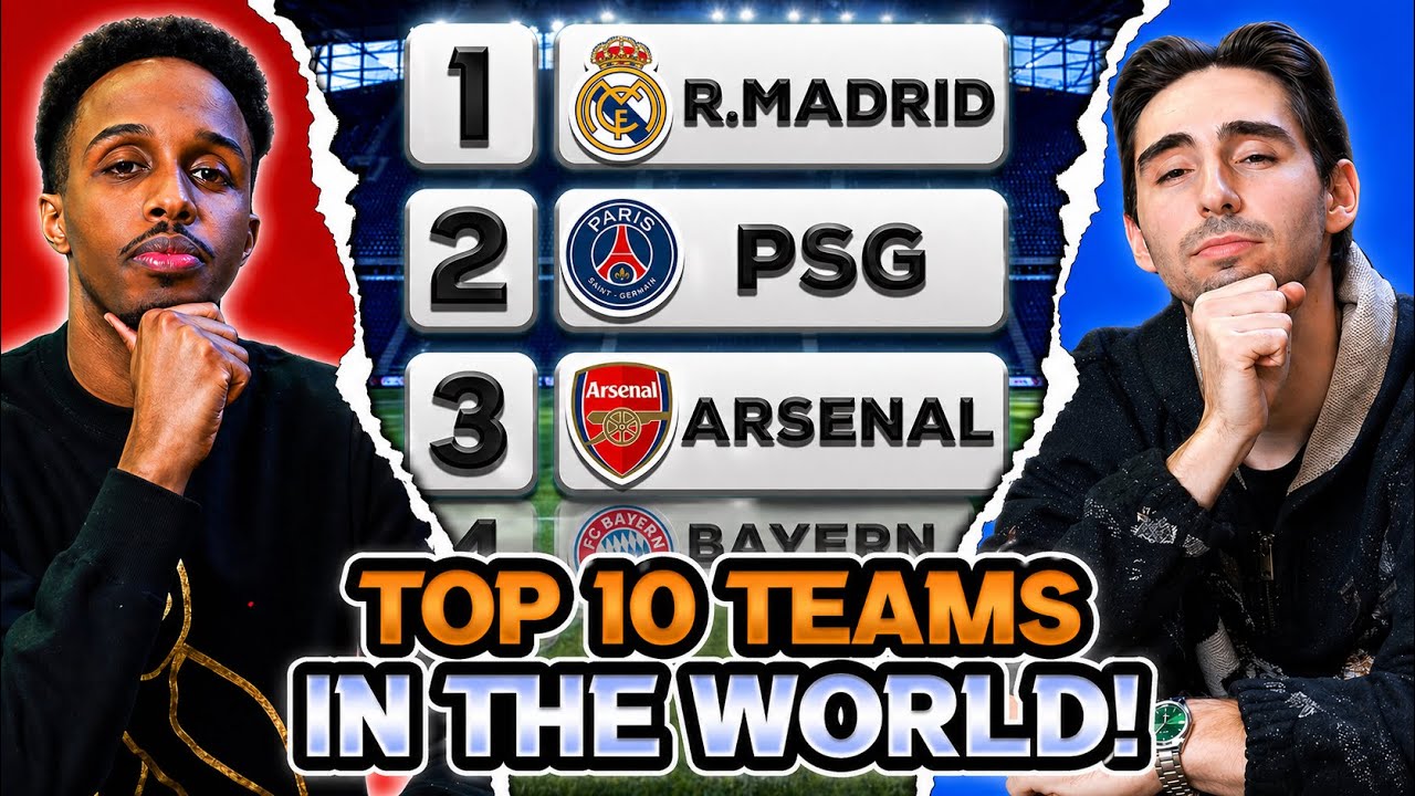 RANKING THE TOP 10 TEAMS IN THE WORLD THIS SEASON!