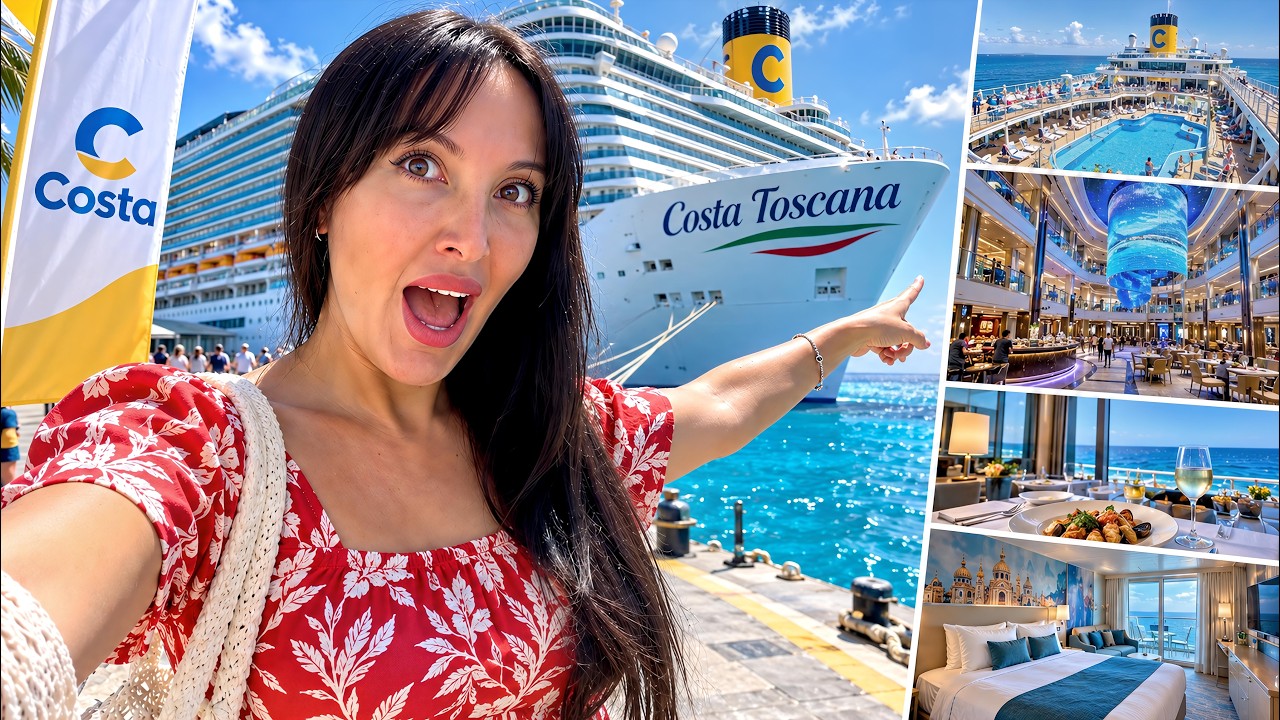 ASÍ ES EL COSTA TOSCANA POR DENTRO 🛳️