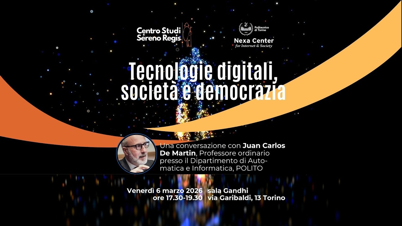 Tecnologie digitali, società e democrazia