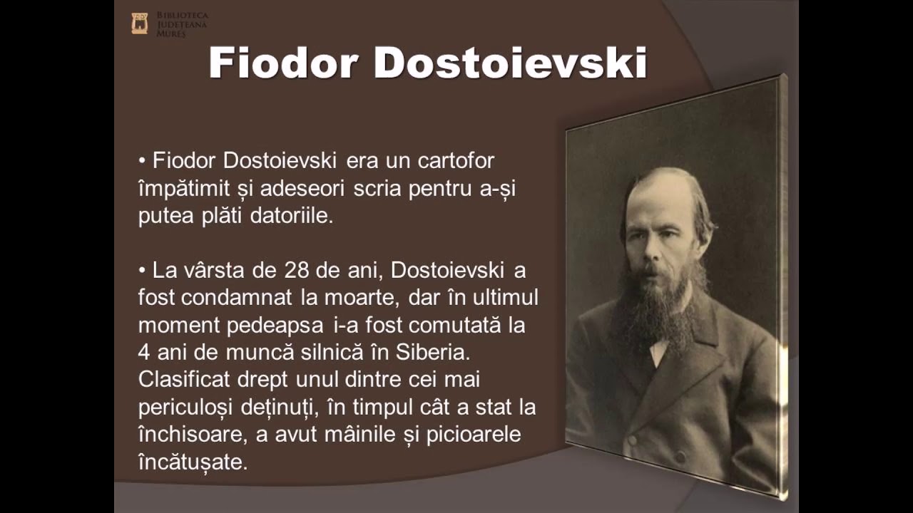 Scriitorii ruși și slavi - Curiozități