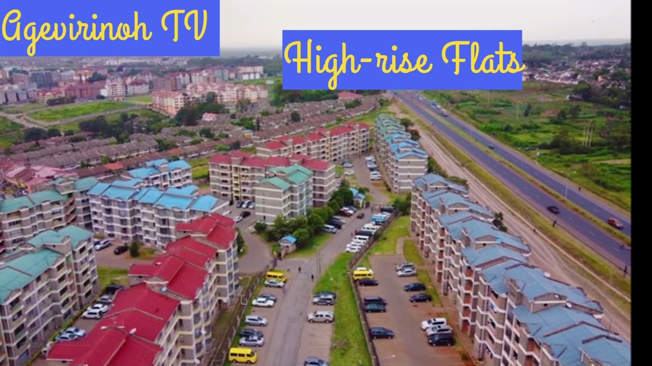 Kibira Slum being upgraded the Arial View
