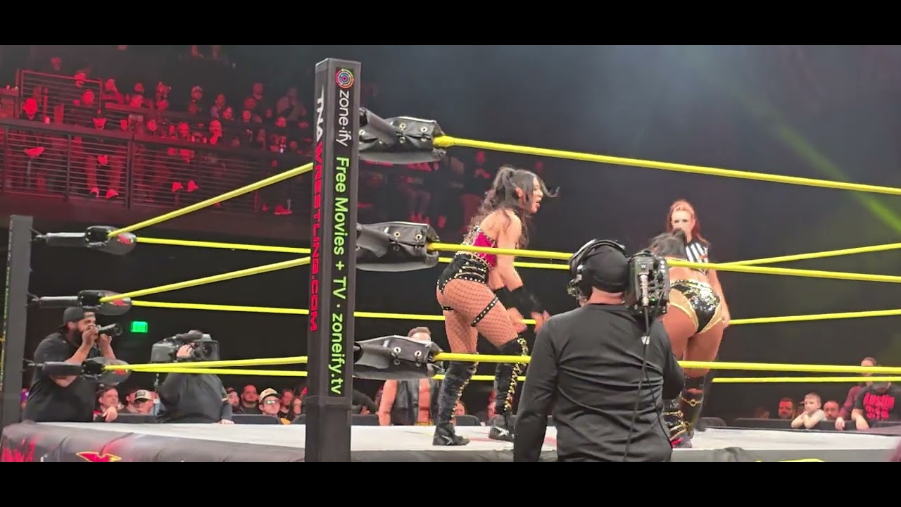 Tnaa no surrender tna knock women's tittle match Arianna grace vs lei ying lee nashville tn 2 13 26 