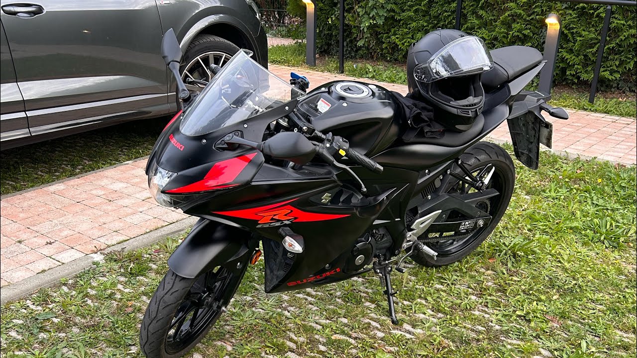 GSXR 125 140km/h top speed full stock