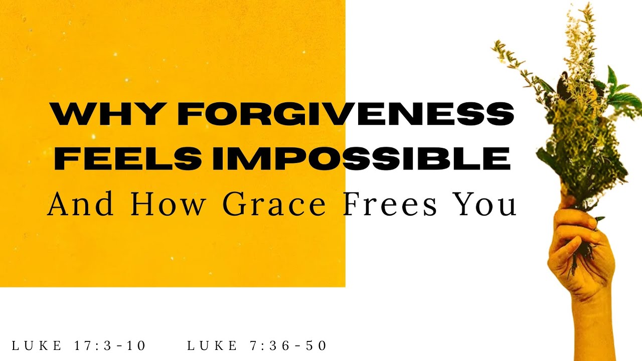 Why Forgiveness Feels Impossible (And How Grace Frees You) Generous Grace Part 2