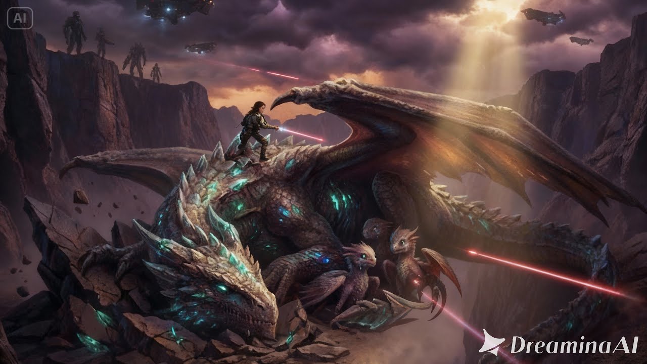 Baby Dragons Cried,Please Don’t Hurt Us—Mommy Is Dying! What the Human ......HFY | HFY Sci-Fi Story