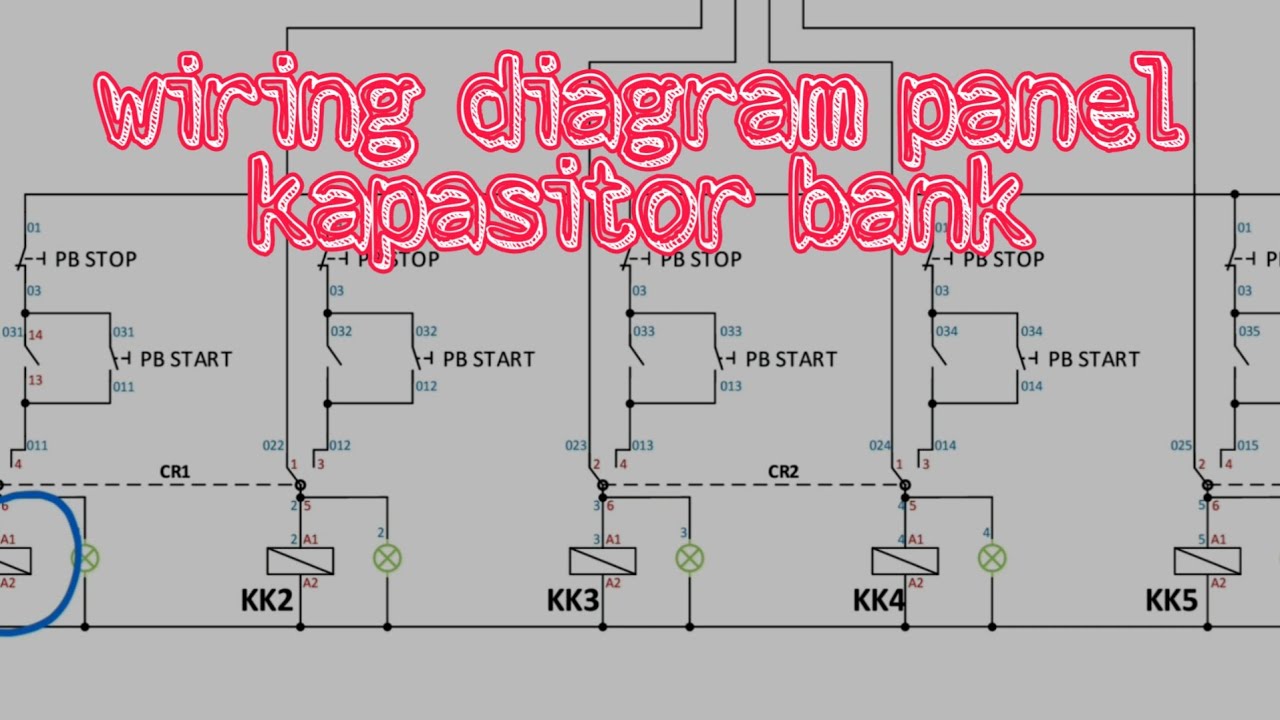 Wiring Diagram Komplit Panel Kapasitor Bank