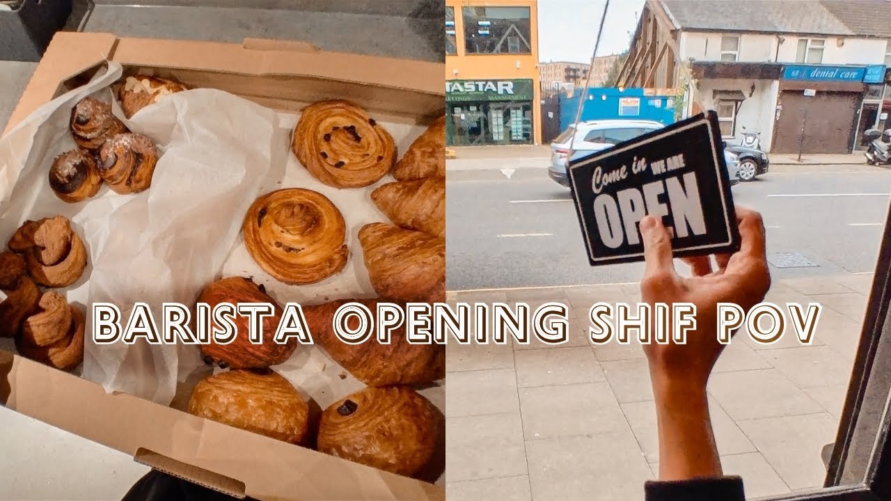 POV- Solo Barista opens coffee shop (uncut)