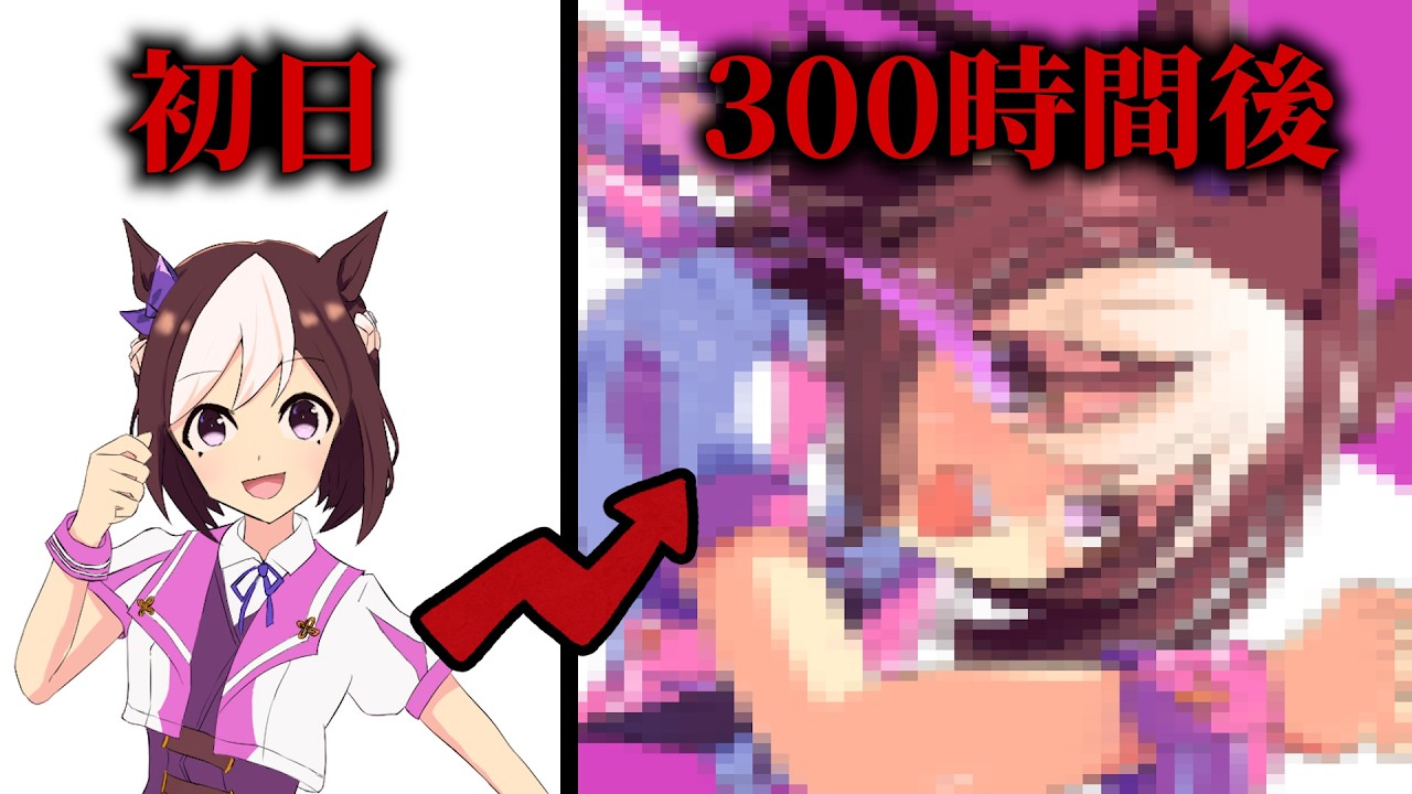 【検証】初心者が300時間イラストを練習するとどれくらい上達するのか？