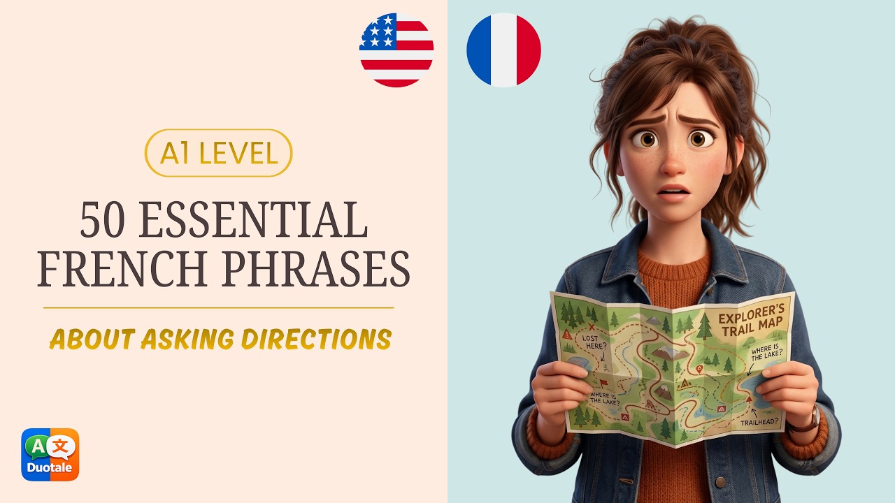 Stop Getting Lost in France ❌ | 50 Essential Direction Phrases