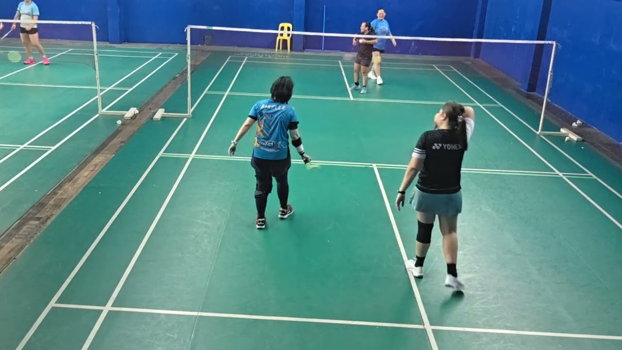 Ria & Giselle Vs Mae.P & Donna (Racket Squad)