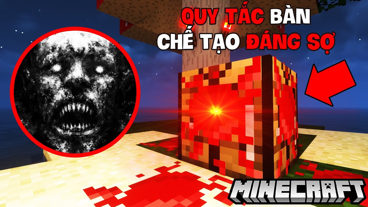 ĐỪNG PHÁ VỠ CÁC QUY TẮC ĐÁNG SỢ KHI SỬ DỤNG BÀN CHẾ TẠO TRONG THẾ GIỚI MINECRAFT!? | BÍ ẨN ĐÁNG SỢ!?