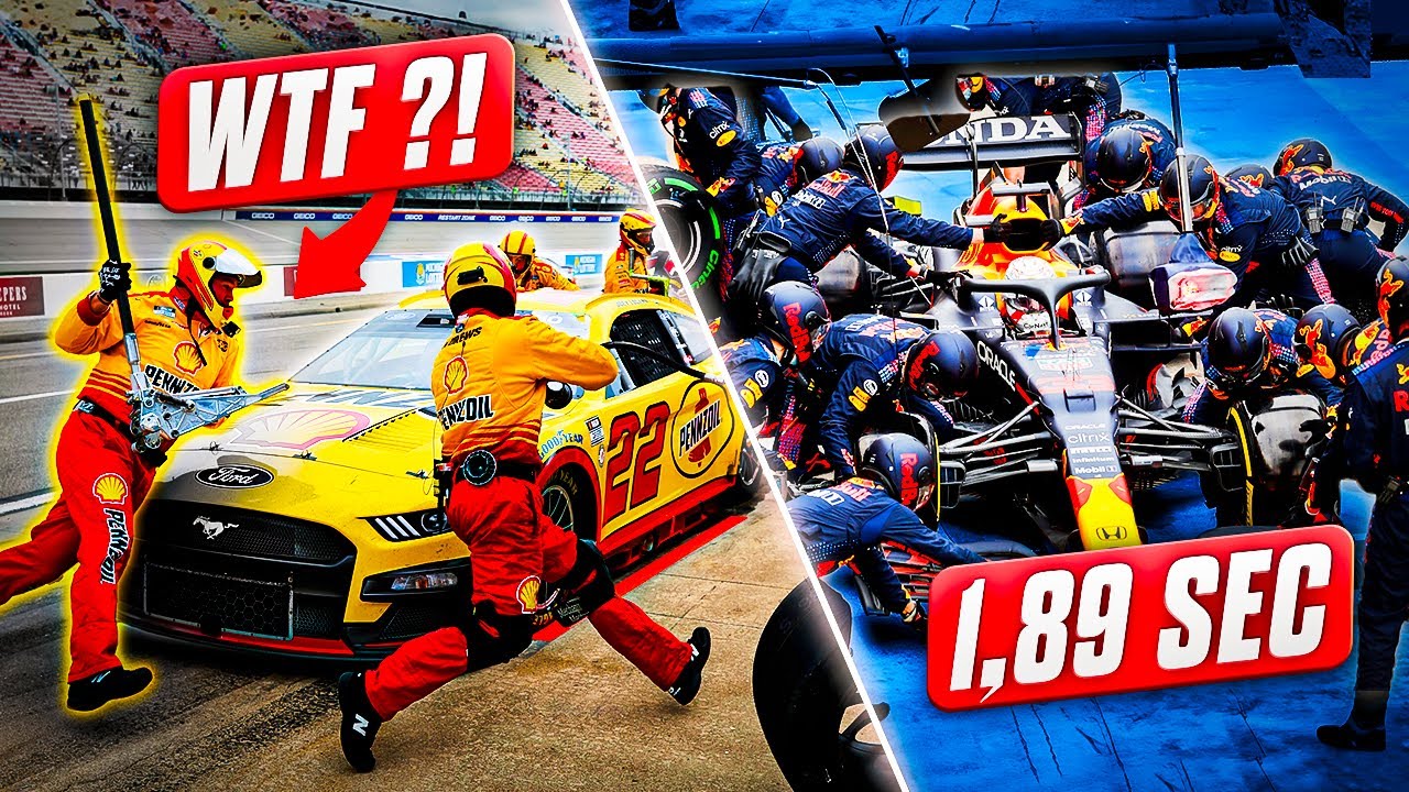 LES PIT STOPS EN SPORT AUTO