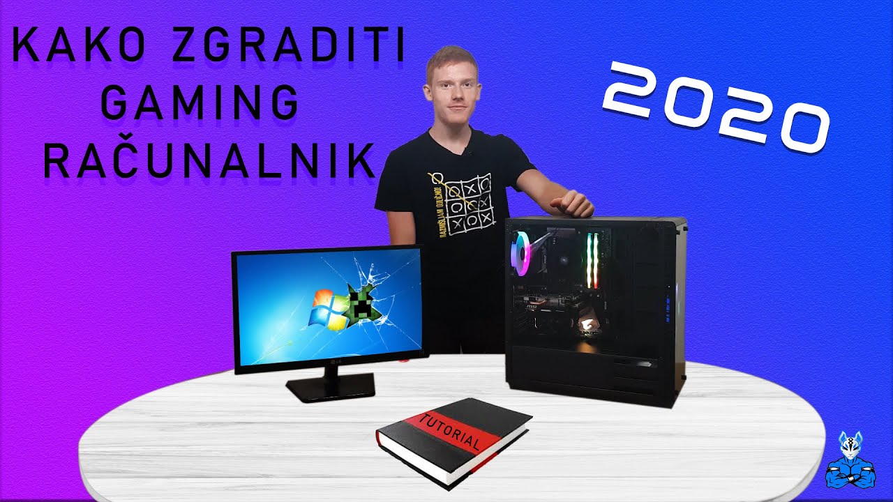 [SLO] Kako Zgraditi Svoj *GAMING* Računalnik | Full Tutorial [4K]
