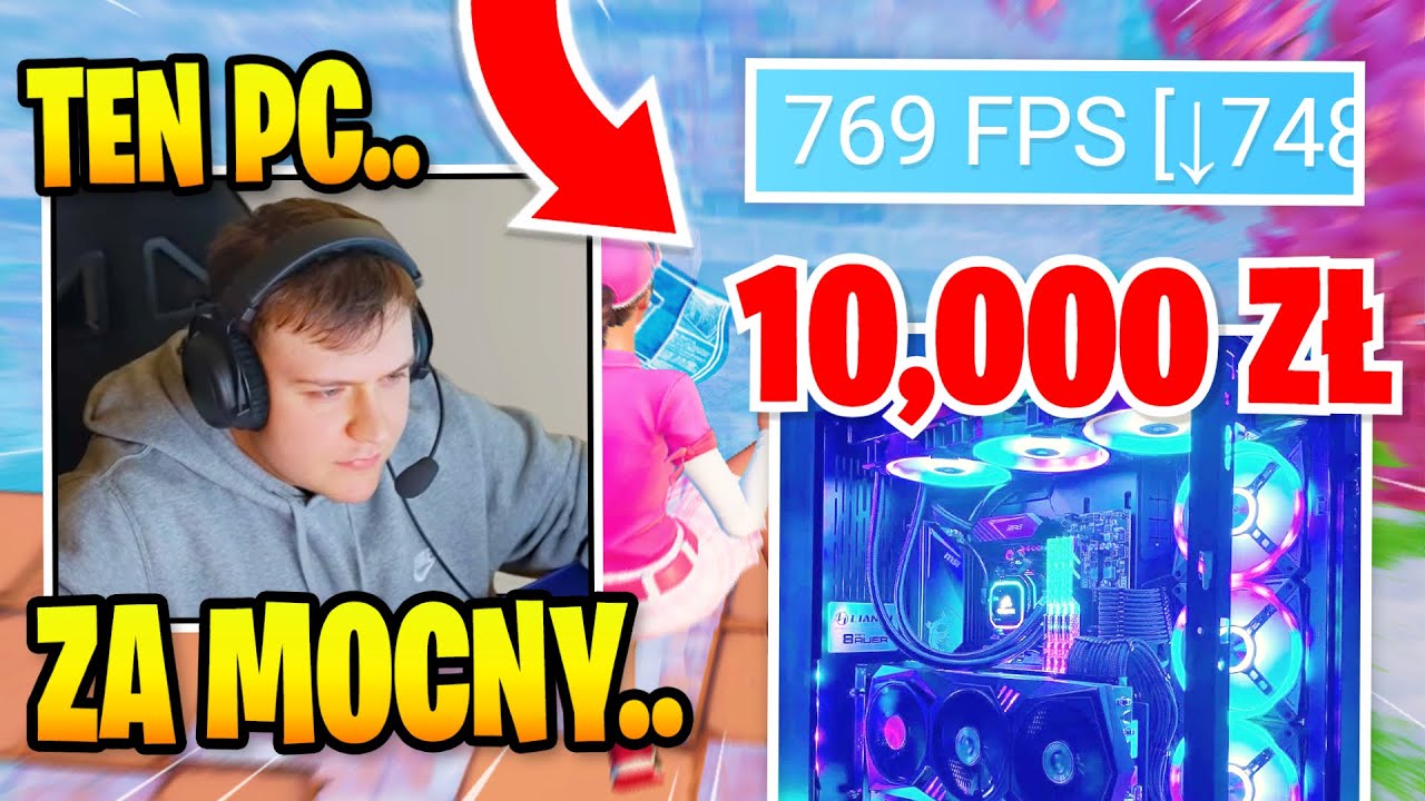 😱 TEEQ TESTUJE SW&Oacute;J *NOWY* KOMPUTER ZA 10.000 ZŁOTYCH NA RANKEDACH! ~ KULARZ SZOTY