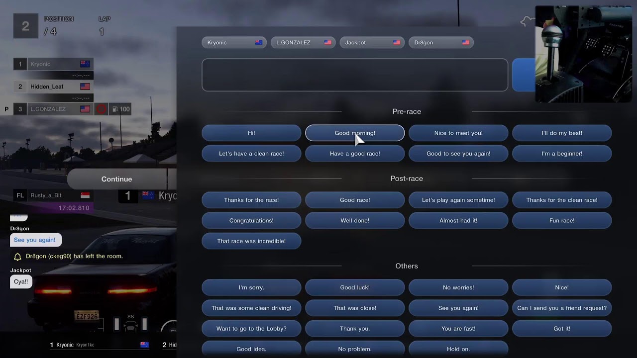 Gran Turismo 7 online Lobby racing +group cruise on the nurburgring