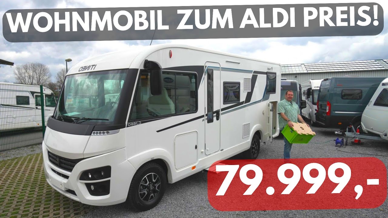 OWOMO WOHNMOBIL PREISE FALLEN RAPIDE: ITINEO CJ660 2023. Vollintegriertes Reisemobil DISCOUNT Preis!