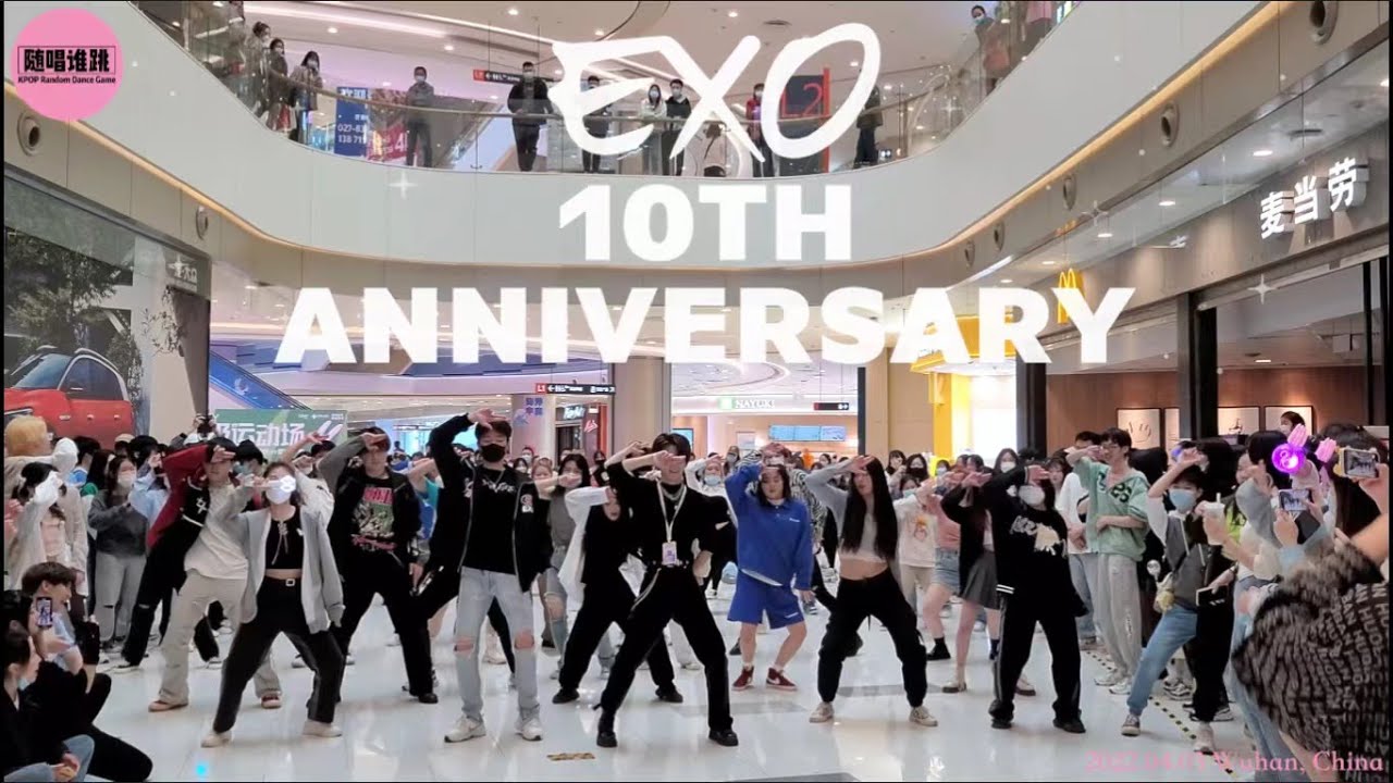 [EXO] Random dance to EXO songs | Happy 10th Anniversary | Wuhan, China