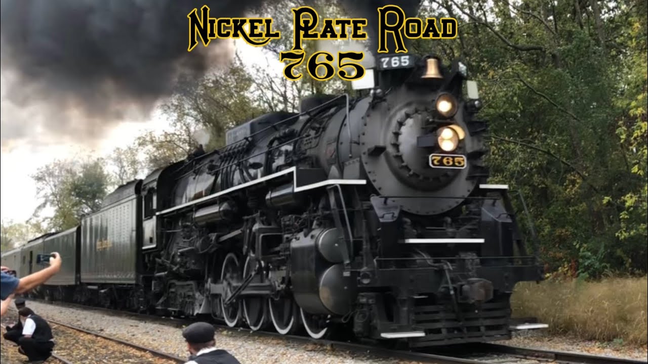 Riding Indiana Rail Experience’s Fall Colors Steam Special pulled Nickel Plate Road #765!