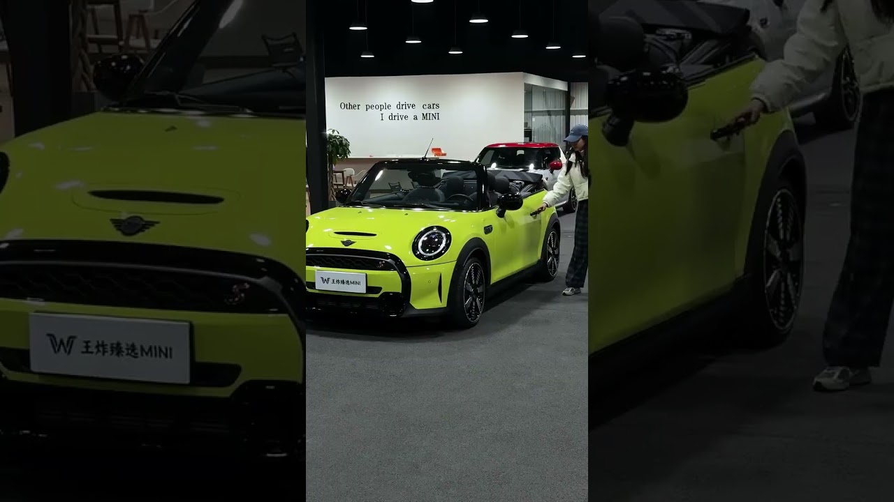 The first MINI convertible for youngpeople~ 