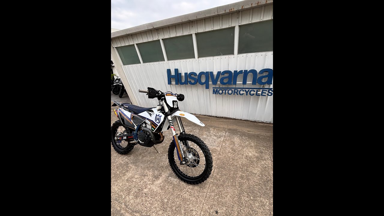 2025 Husqvarna FE350 FMF Factory 4.1 Raw Sound