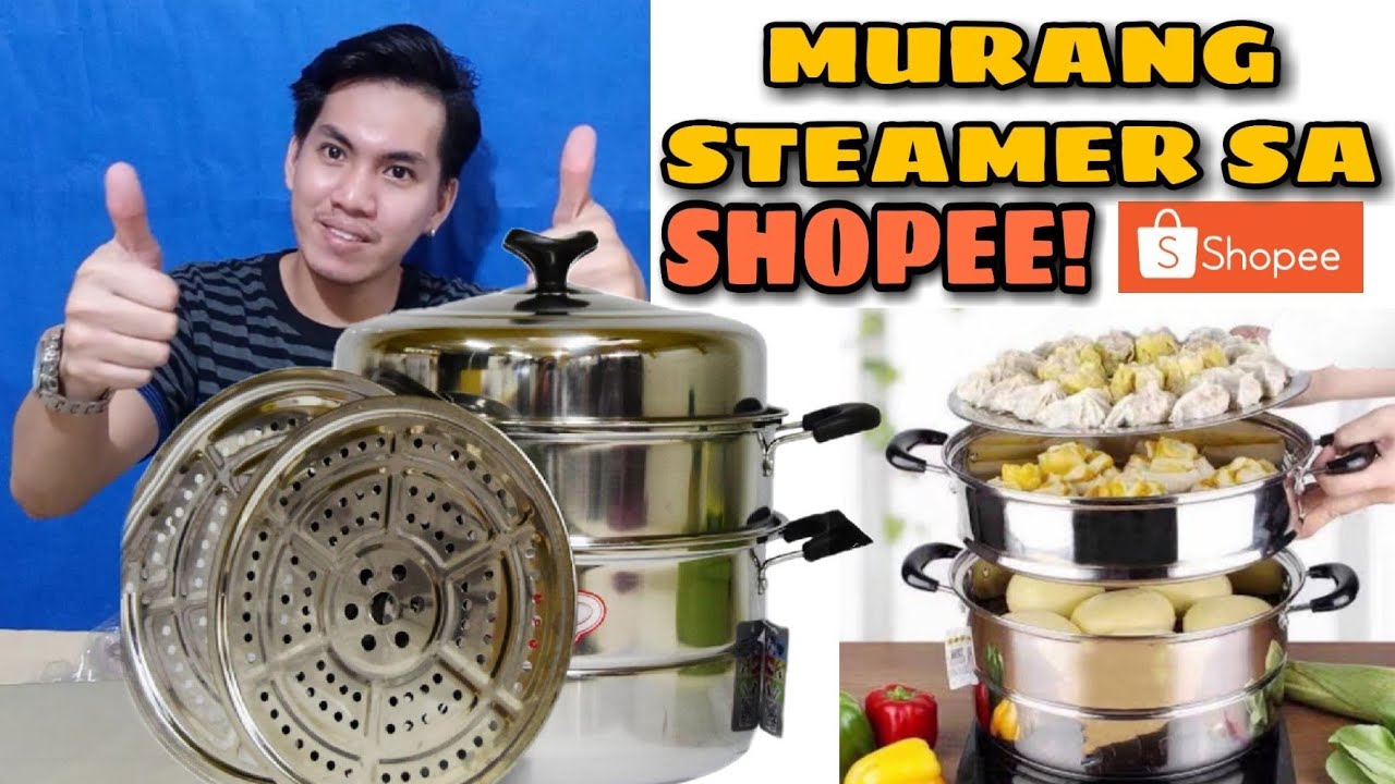 Murang Steamer sa Shopee! Mondeo Multipurpose Steaming Pot, Stainless Steel Steamer/REVIEW