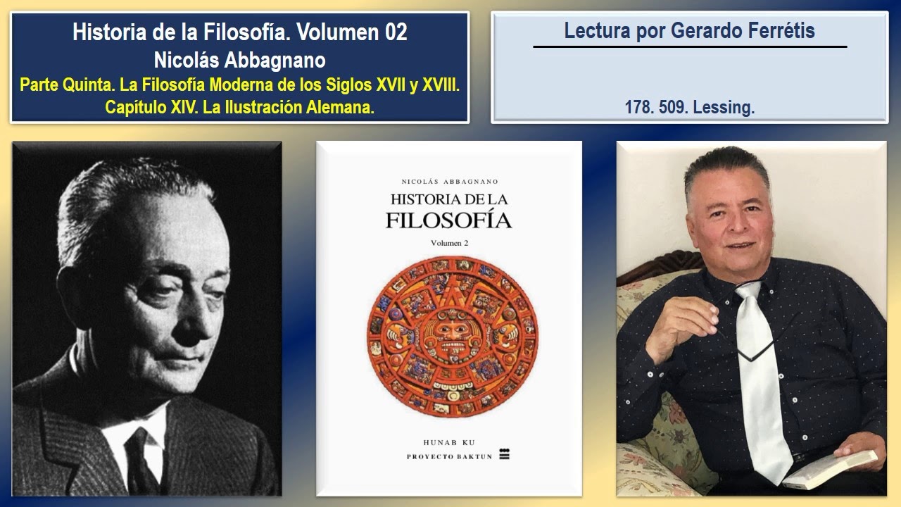 Historia de la Filosofía. Volumen 02. 178. 509. Lessing