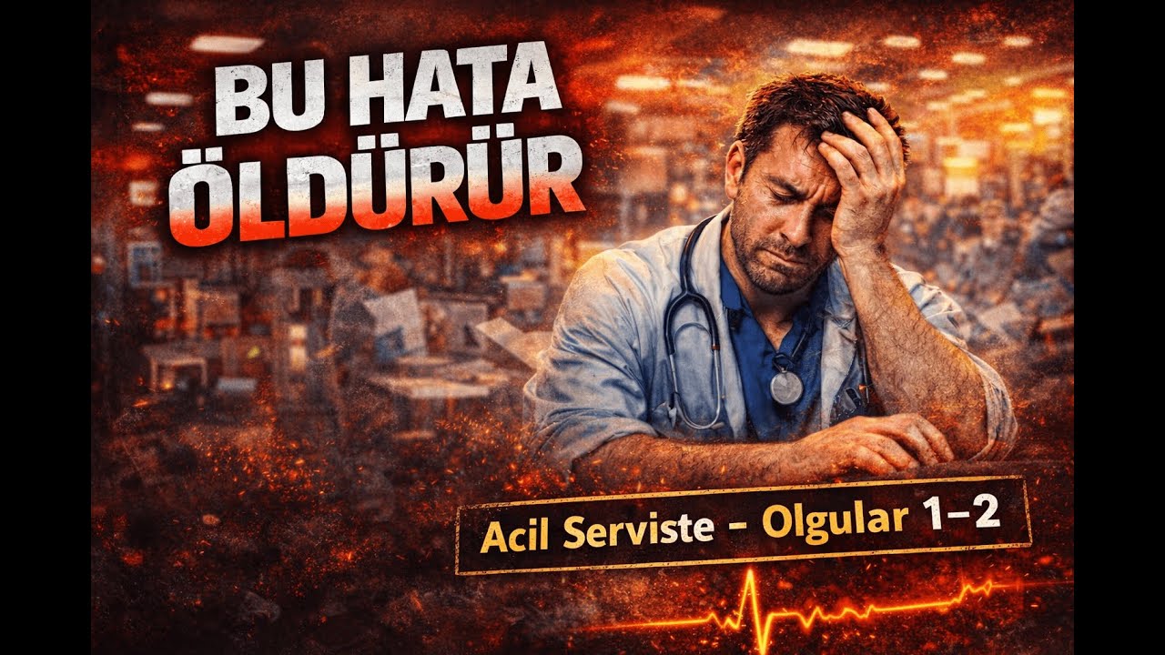 Acil Serviste Sık Yapılan Hatalar - Part 1 Olgular (1-2) ( İSKEMİK İNME ve PULMONER EMBOLİ )