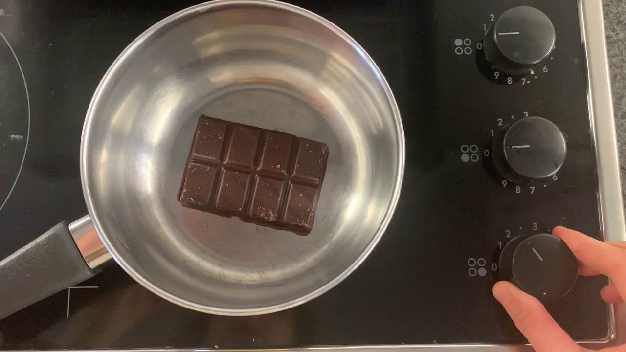 Schokolade fl&uuml;ssig machen