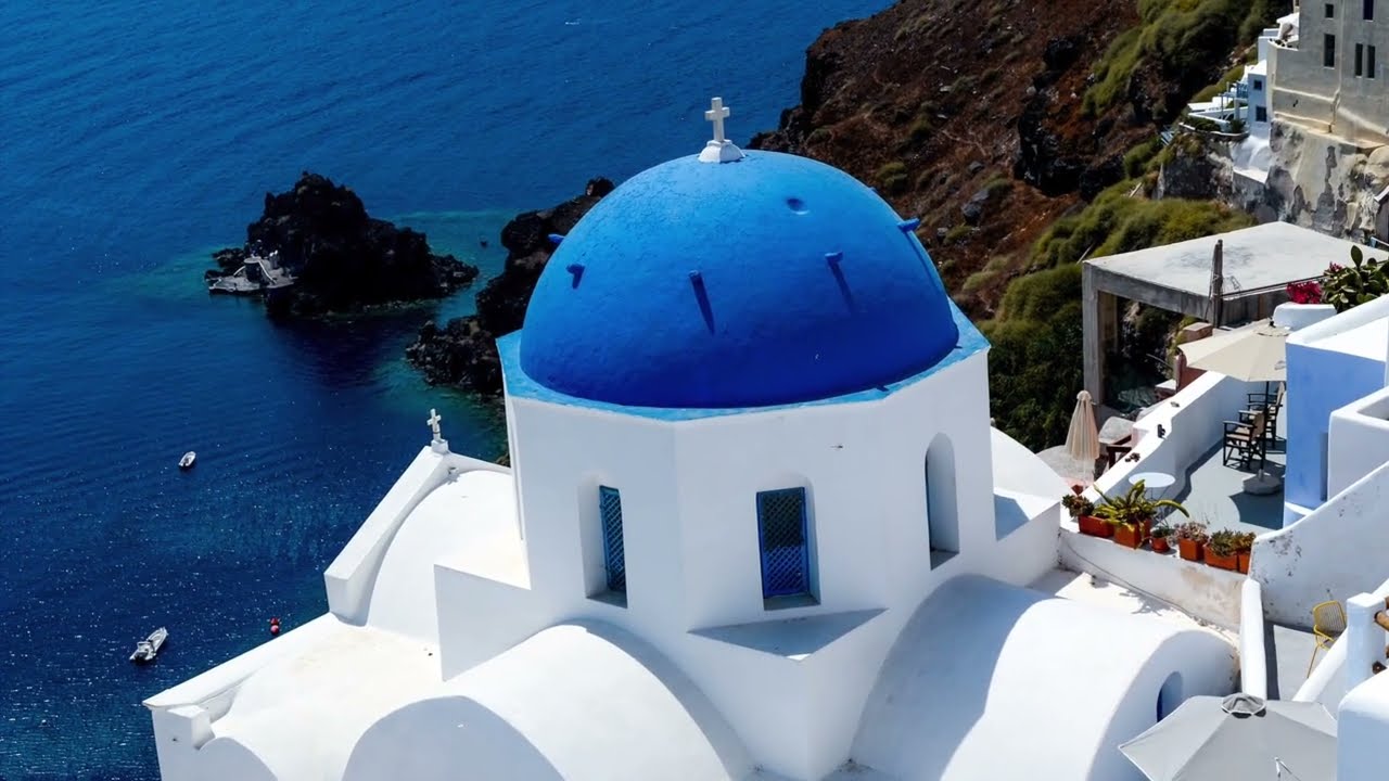 Santorini, Hellas, Greece  / Music by IONIAN NK
