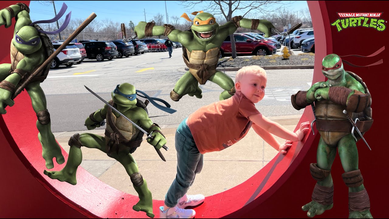 TeeNage Mutant Ninja Turtles!!!! Heroes in a half shell. Turtle Power!!! TMNT toys unboxing and Play