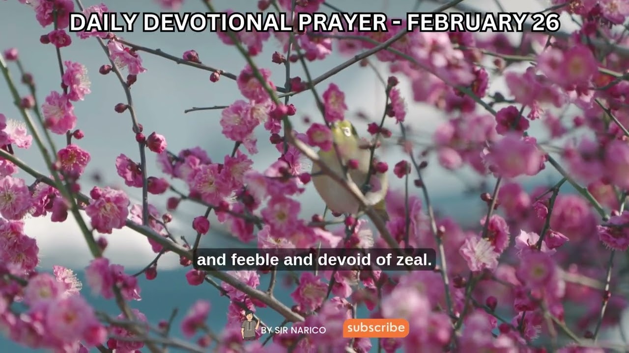 FEBRUARY 26 || DAILY BIBLE READING AND MEDITATIONS