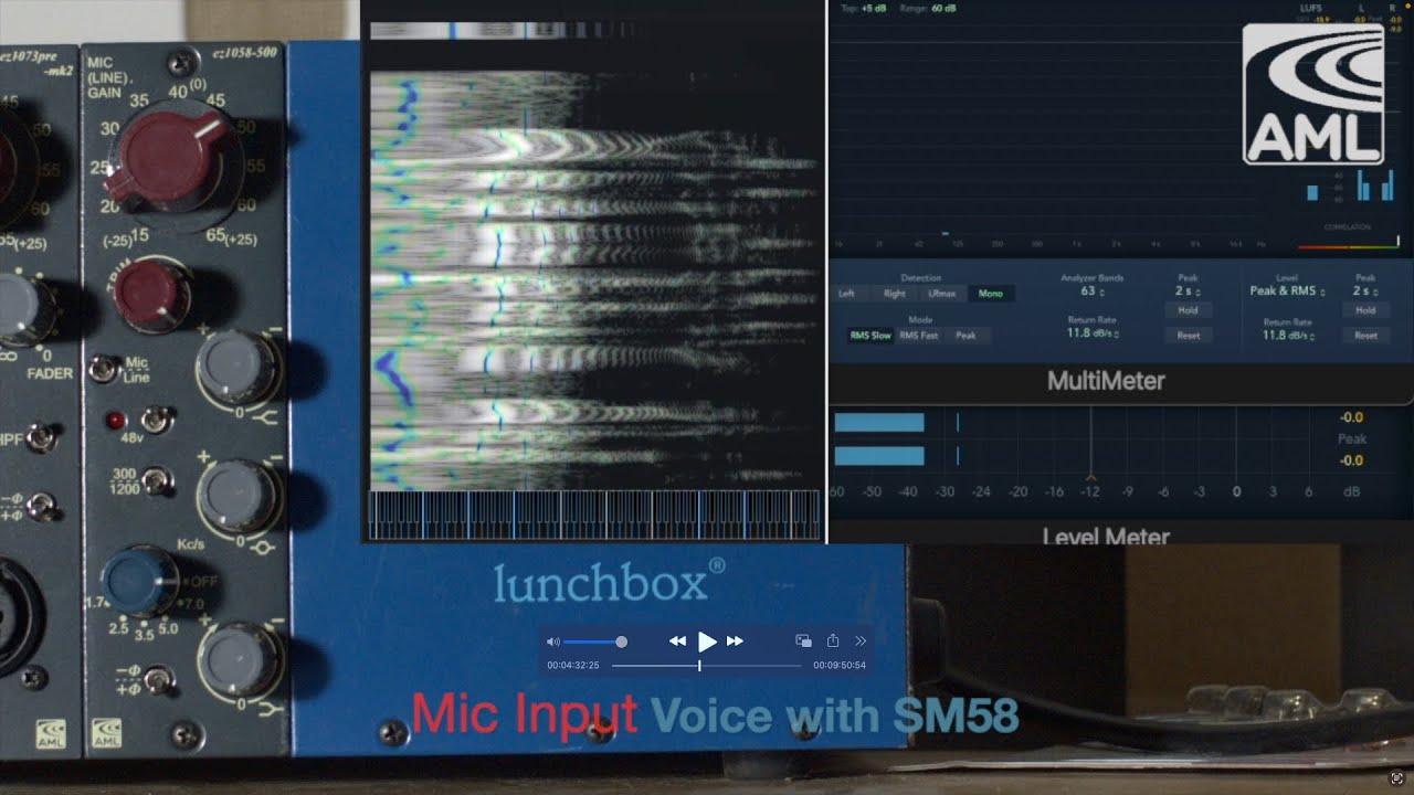 AML Ez1058-500 module audio demonstration