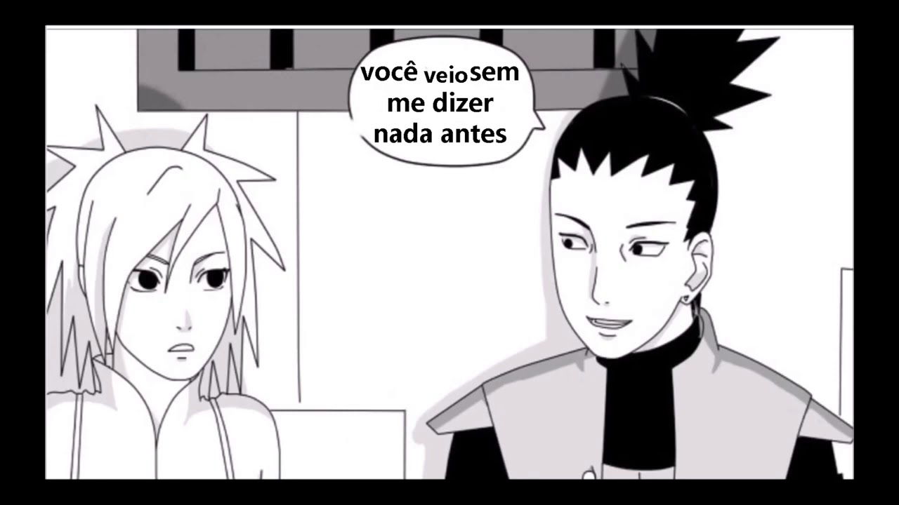Doujinshi Shikatema Uma noite fria PT BR