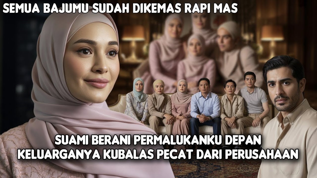 DIPERMALUKAN SUAMI DEPAN KELUARGANYA KUPECAT IA DARI PERUSAHAAN SUAMI SHOCK @ceritabunda88