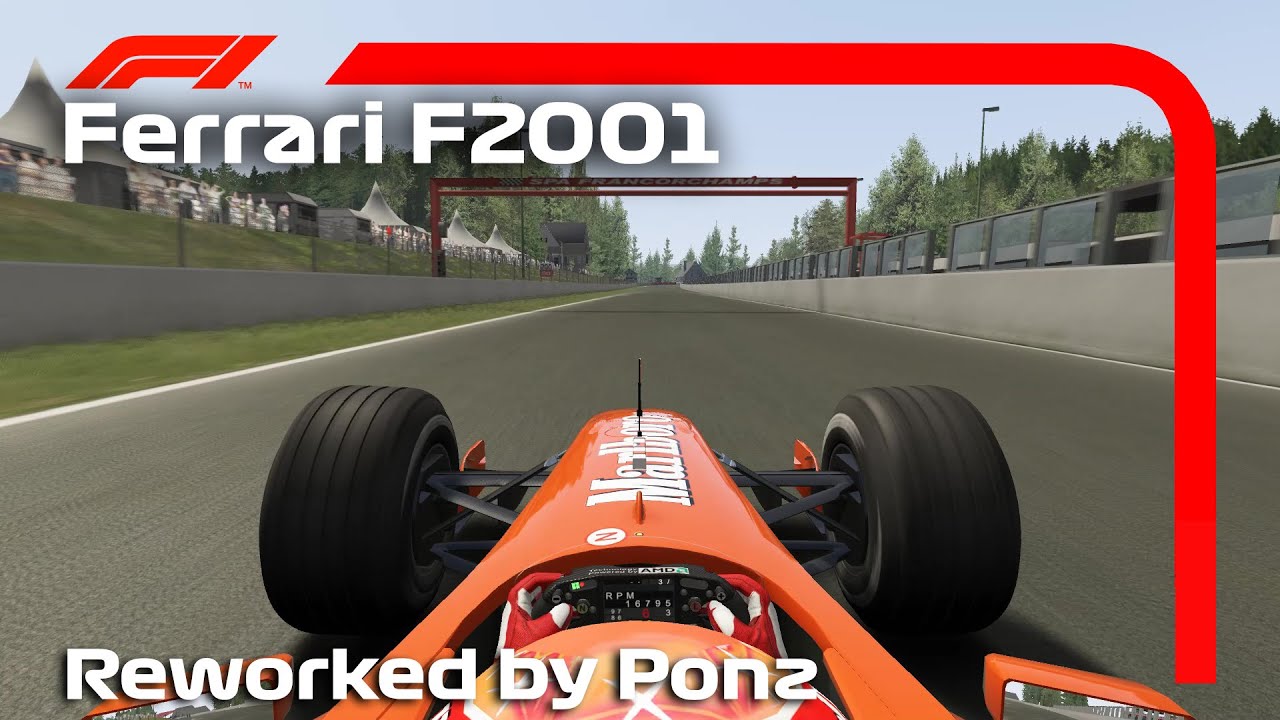 Ferrari F2001 Assetto Corsa by assettoland - reworked by Ponz