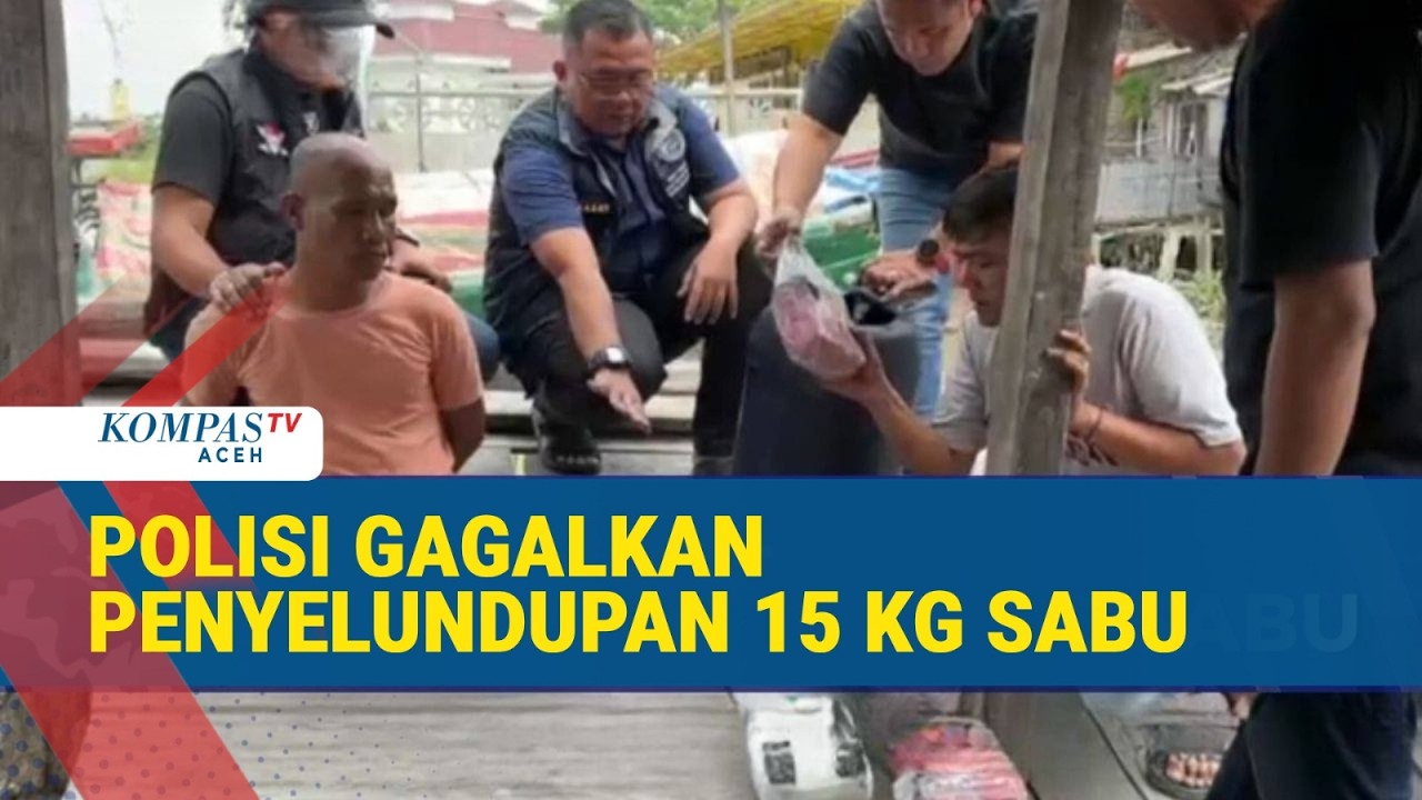 Polisi Gagalkan Penyelundupan 15 Kg Sabu dari Malaysia Disembunyikan dalam Jeriken Solar