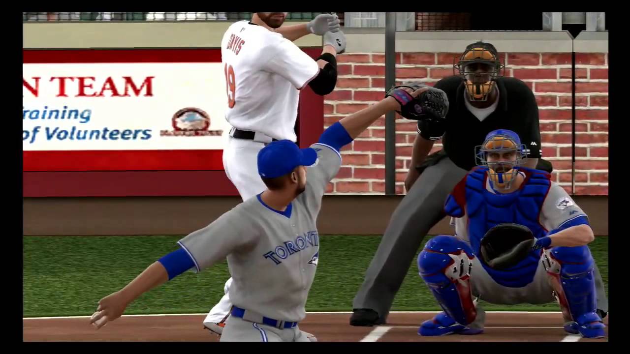 MLB The Show 16 (PS3) Season Play Toronto Blue Jays Vs Baltimore Orioles Game 17 of 162