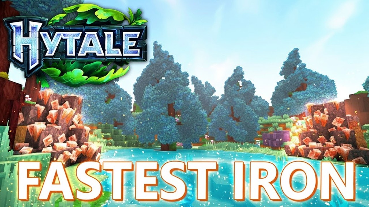 Hytale: Как найти железо (как добыть железную руду на ранней стадии)
